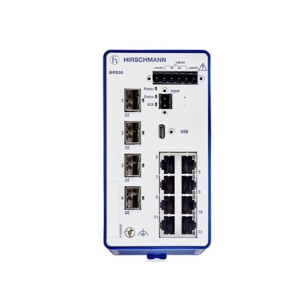 Hirschmann BOBCAT BRS30-24TX - Industrial Ethernet Switch, 20 x 10/100Base-TX, RJ45, 4 x 10/100/1000B 942170087 - main